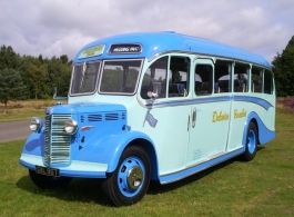 Vintage wedding bus hire in Doncaster